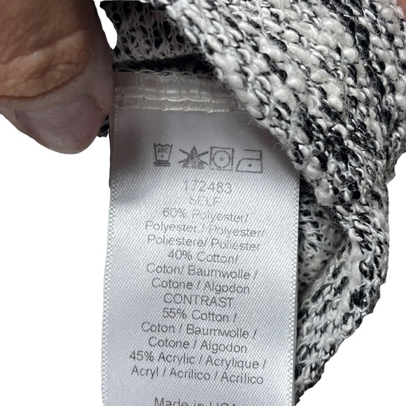 Anthropologie Gray and Ivory Dolan Knit Bell Sleeve Sweater XS - Picture 5 of 9